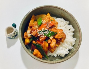 닭갈비 덮밥